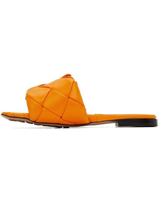 Bottega Veneta Black Lido Sandals