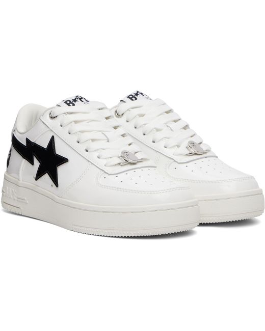 A Bathing Ape White Sta #2 L Sneakers
