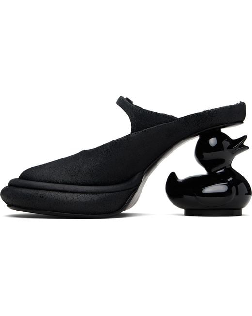 Maison Mihara Yasuhiro Black Duck Heels