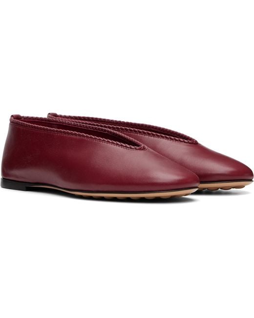 Bottega Veneta Purple Rosa Ballerina Flats