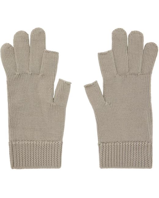 Rick Owens Off-white Touchscreen Gloves for men
