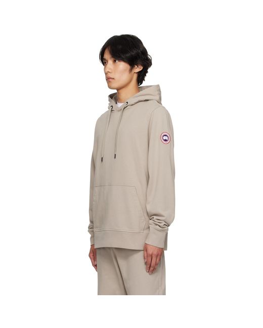 Canada Goose Multicolor Sleeve Logo Hoodie for men