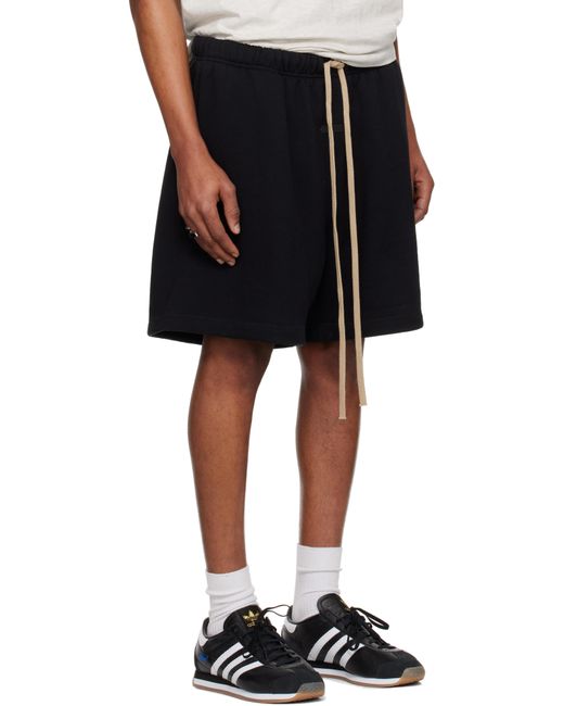 メンズ Fear Of God ブラック Nba Core フリース ショートパンツ Black