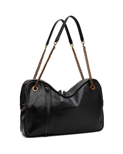 Vivienne Westwood Black Dolce Large Shoulder Bag for men