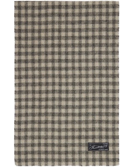 Écharpe Grise En Laine mfpen en coloris Gray