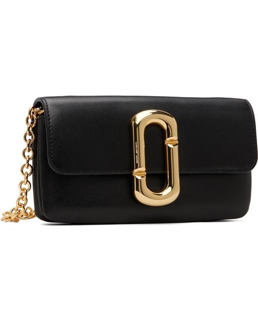 Marc Jacobs Black Scene Wallet On Chain Bag
