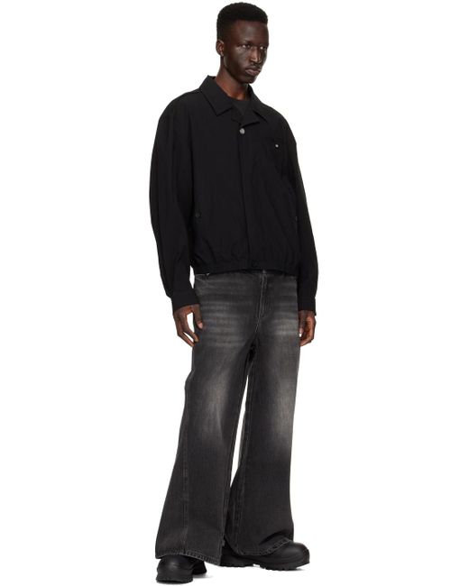 C2H4 Black Villa 'la Roche' Jacket for men
