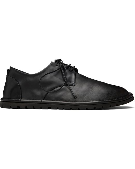 MARSELL Gomme Black Sancrispa Leather Derbys for men