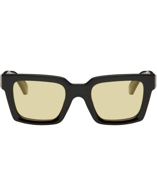 Off-White c/o Virgil Abloh Black Clip-On Sunglasses for men