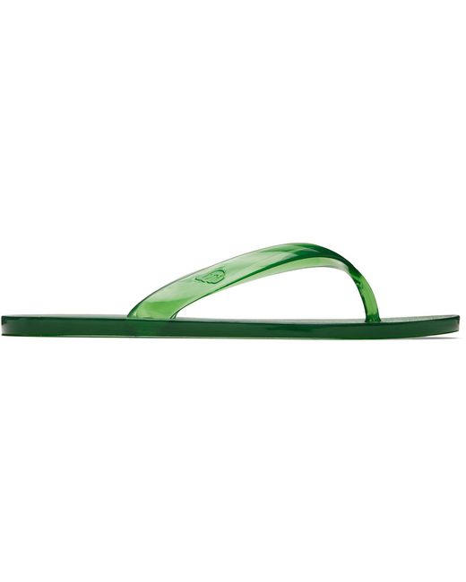 Ancient Greek Sandals Black Jelly Flip-Flops