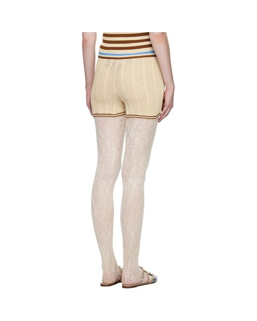 Valentino Natural Cotton Shorts