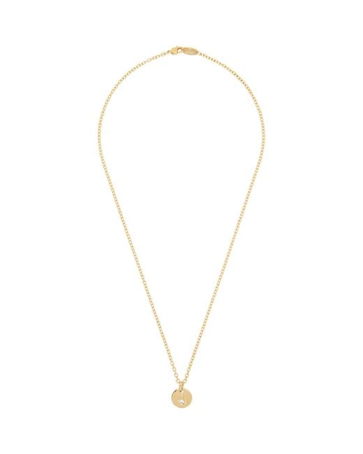 Vivienne Westwood Metallic Lewis Pendant Necklace for men