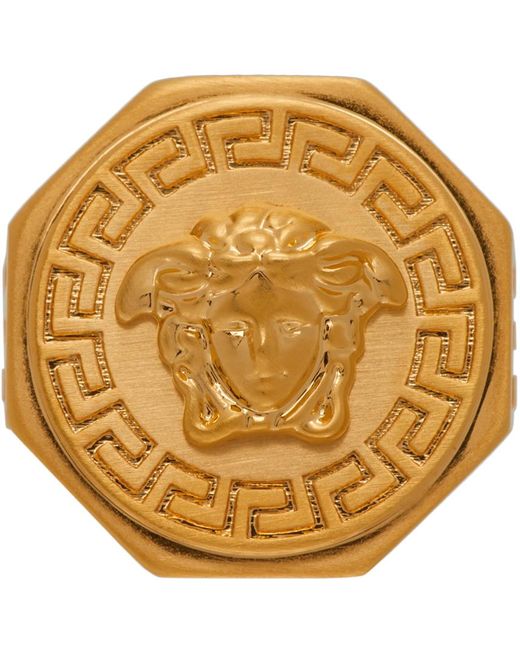 medusa greca ring