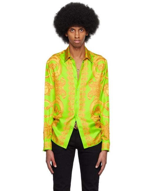 Versace Multicolor Camicia for men