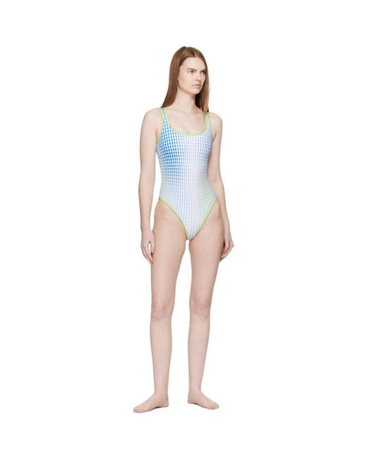Casablanca Black Gradient Printed Swimsuit