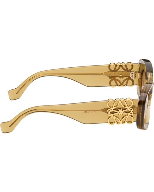 Loewe Black Anagram Sunglasses for men
