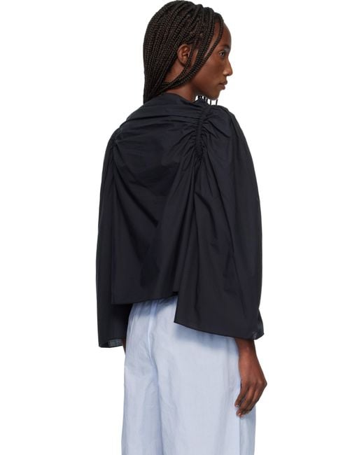 Baserange Black Simmon Blouse