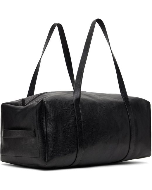 The Row Black Gio Duffle Bag for men
