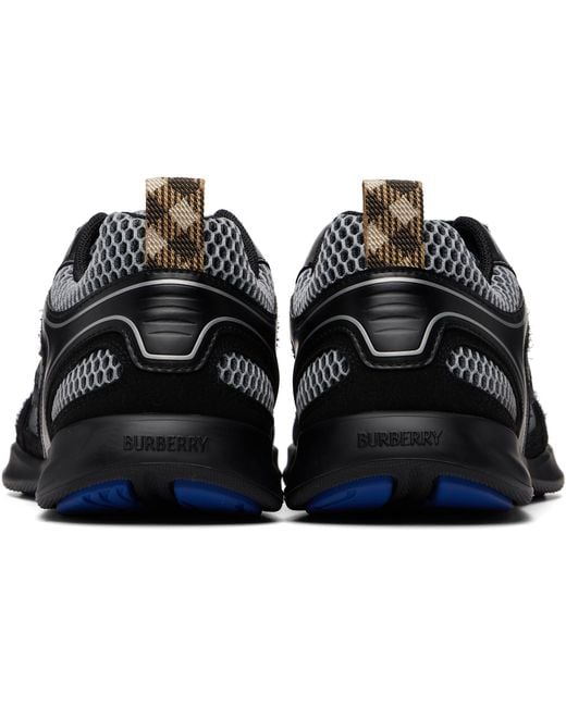 Burberry Black Matrix Sport Sneakers for men