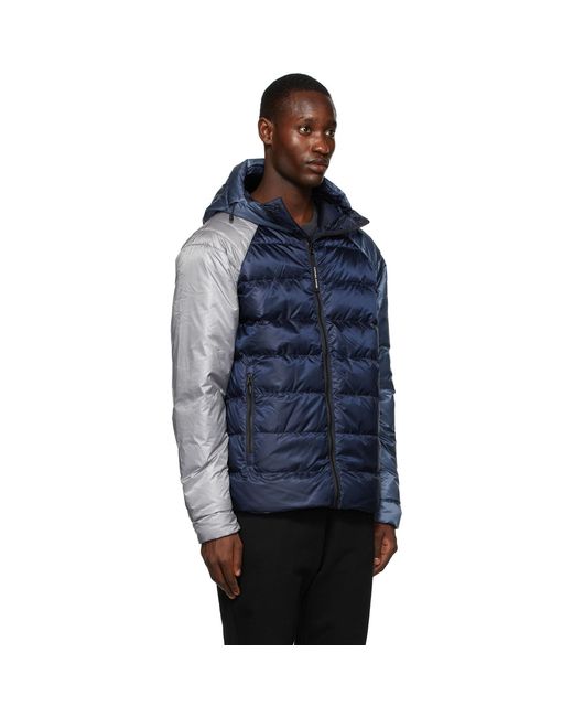Canada Goose Blue Reversible Down Legacy Jacket for men