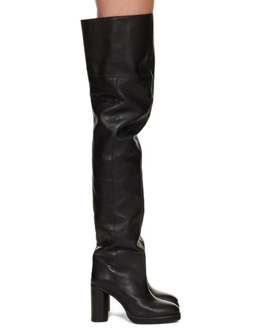 Isabel Marant Black Lurna Tall Boots