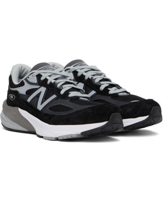 メンズ New Balance ブラック＆グレー 'Made Black