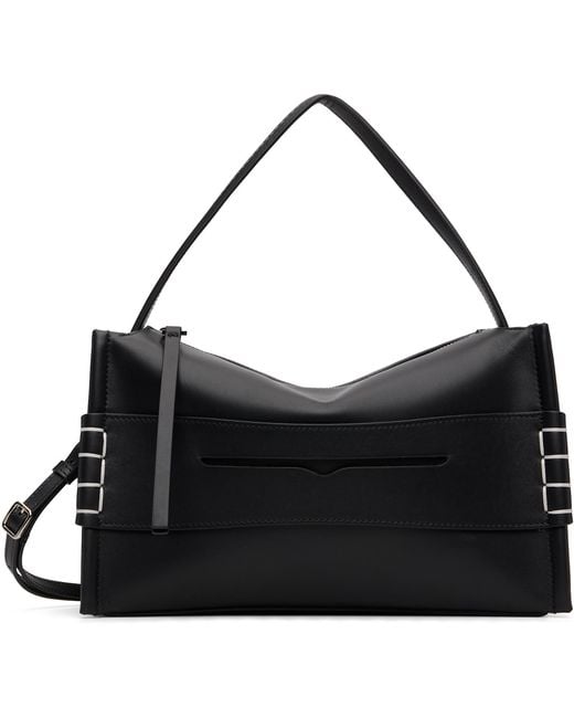 J.W. Anderson Black Small Loafer Bag for men