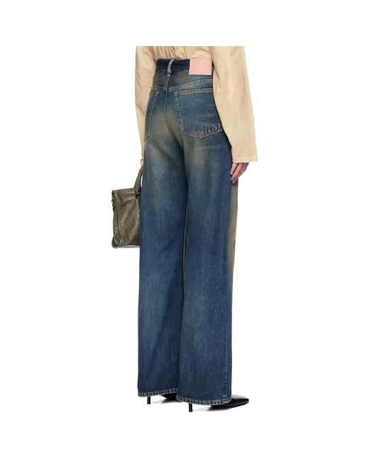 Acne Blue Regular-Fit 2021M Jeans