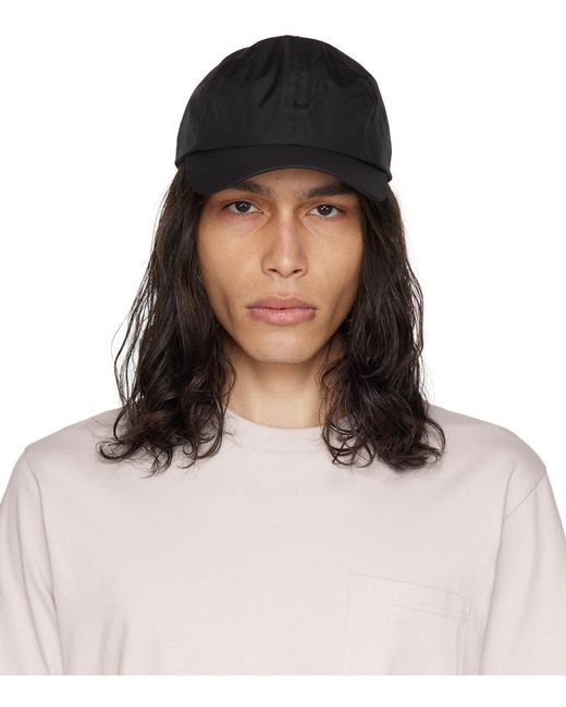 Norse Projects Black Sports Cap for men