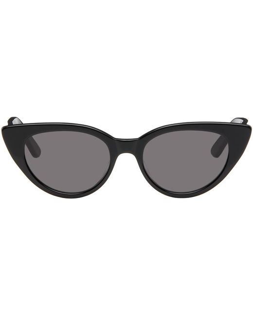Velvet Canyon Black 'la Féline' Sunglasses