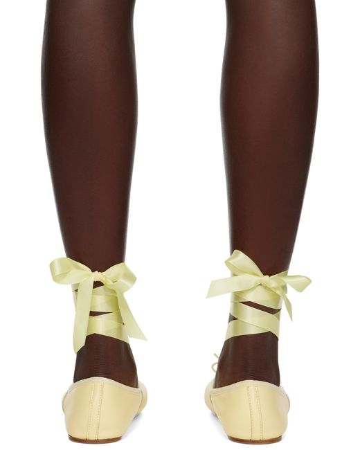 Ballerines Sophia Jaunes Repetto en coloris Brown