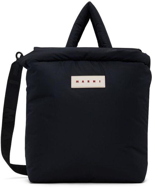 Marni Puff E/w トートバッグ Black