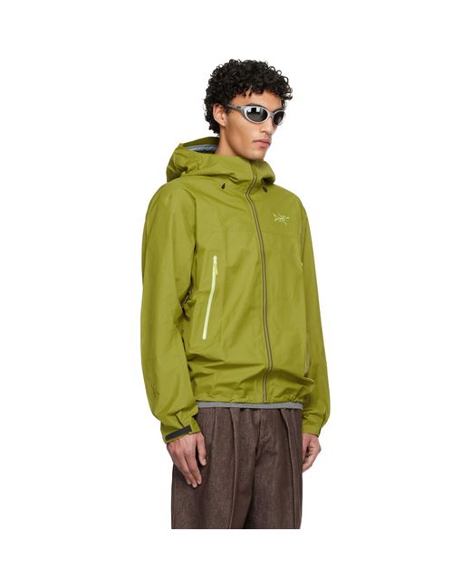 Arc'teryx Green Khaki Beta Sl Jacket for men
