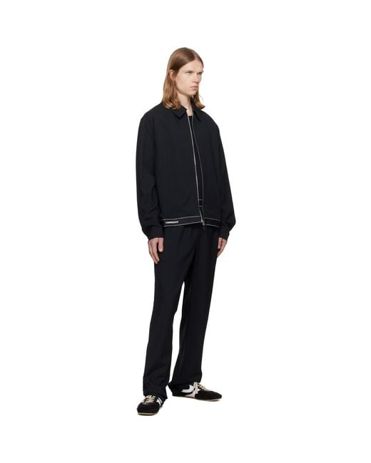 Casablanca Black Tailored Sports Jacket for men