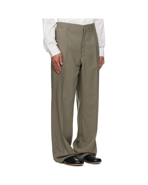 Second/Layer Gray Tio Trousers for men