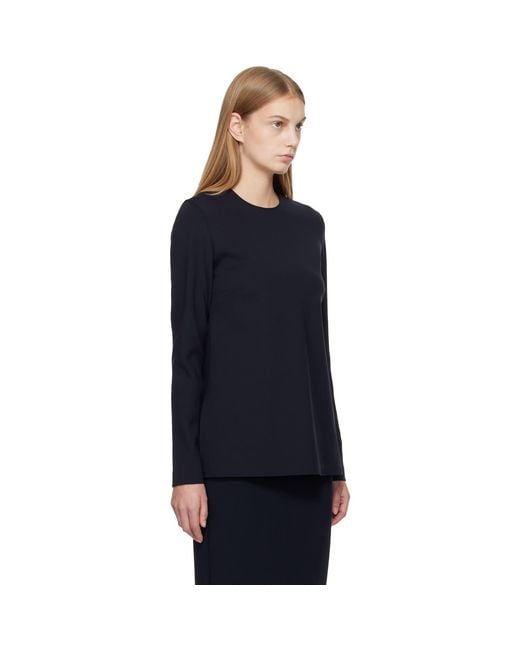Max Mara Blue Mxpneutro Top