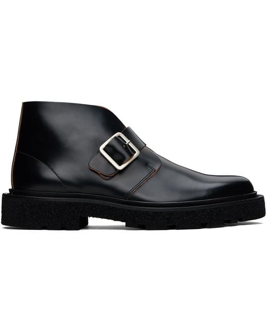 Paul Smith Black Anning Boots for men
