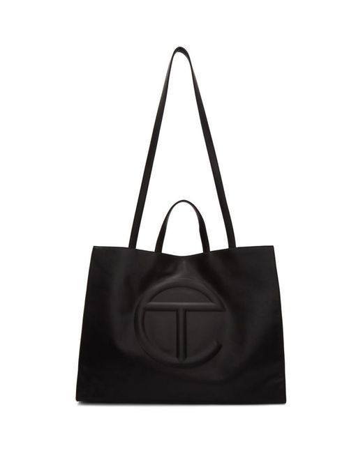 Telfar Black Large Shopping Bag for Men Lyst