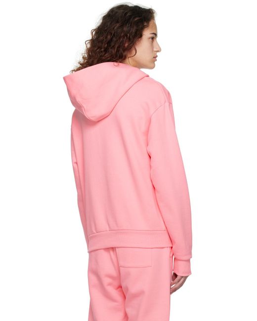 PRAYING Pink Ssense Exclusive Butterfly Hoodie