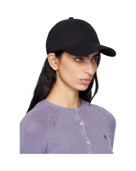 Acne Blue Embroidered-Logo Cap