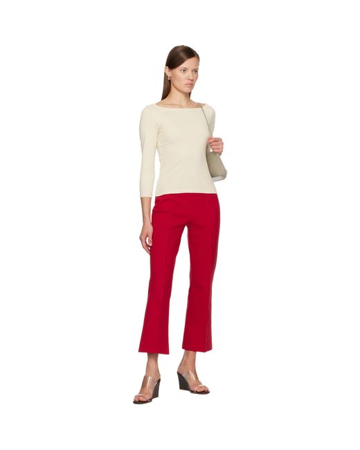 Flore Flore Red Off- Steffi T-Shirt