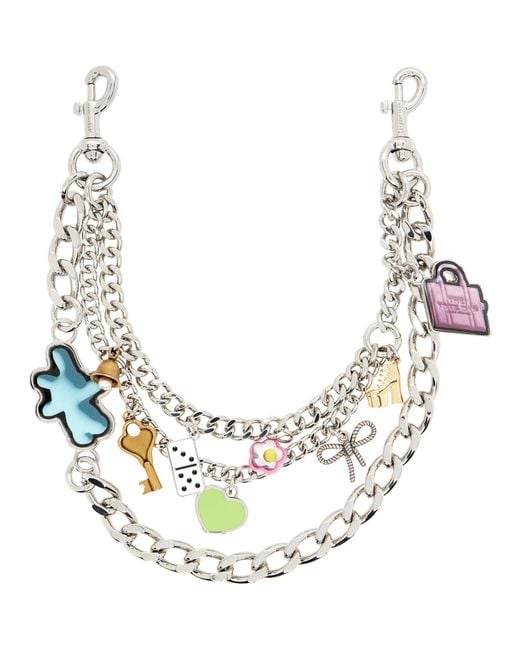 Marc Jacobs Metallic 'The Shoulder Strap' Bag Chain