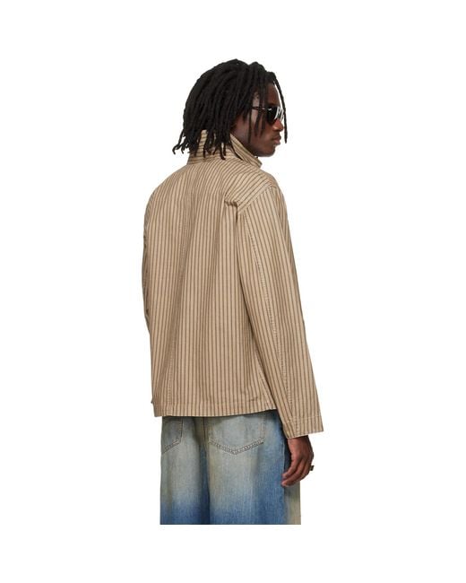 424 Blue Giacca Ale Jacket for men