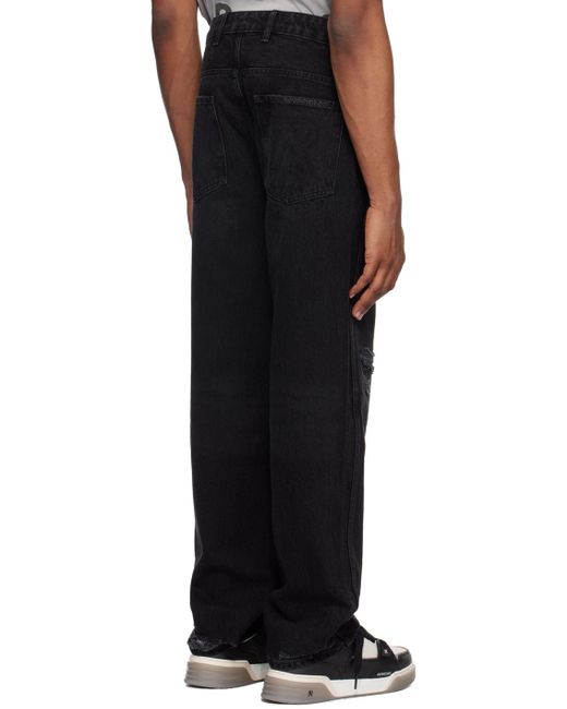 Jean R3D Noir À Déchirures Represent pour homme en coloris Black