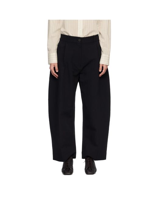 Studio Nicholson Black Minos Trousers