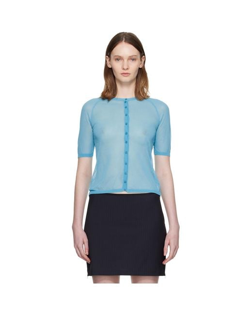 Paloma Wool Blue Patinela Cardigan