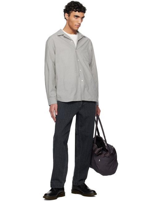 メンズ Nanamica グレー Ooal Surf Camp ダッフルバッグ Black