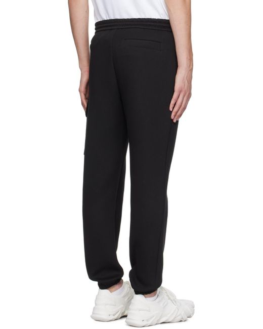 Mackage Black Marvin-R Sweatpants for men