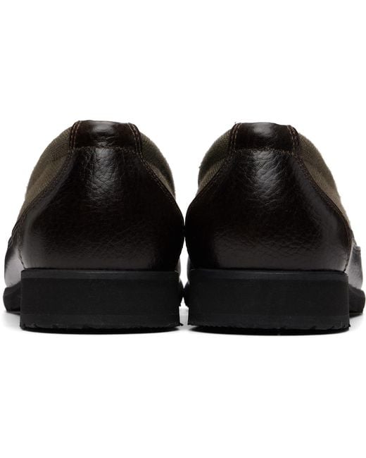 Our Legacy Black Khaki Bohemian Slipper Flats