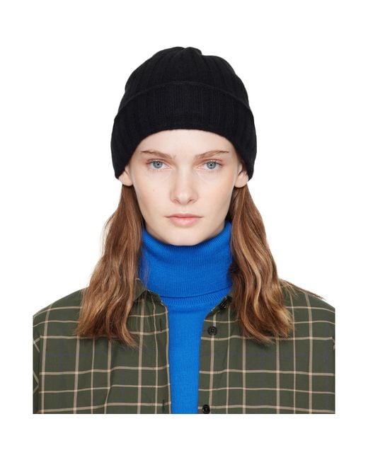 Totême Blue Cashmere Beanie